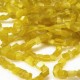 Cat Eye glass Chips beads - Yellow